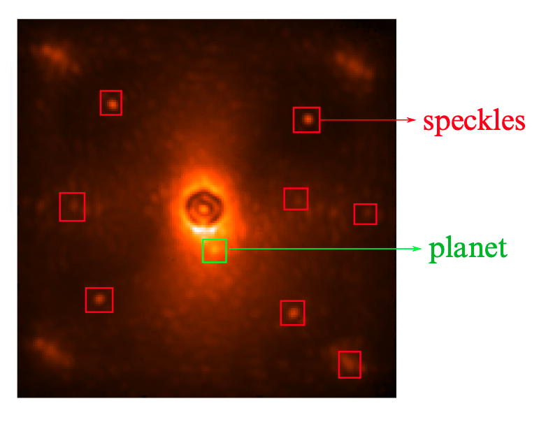 Exoplanets vs speckles